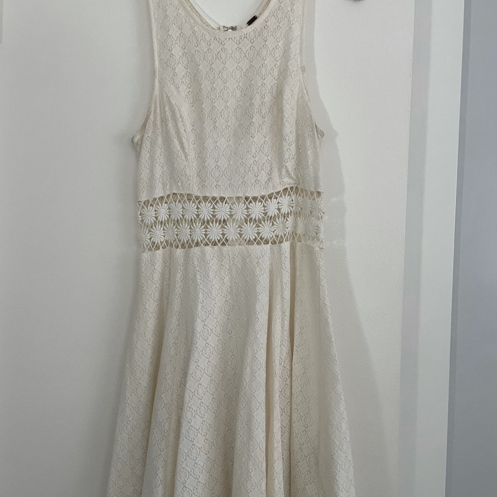 Free People Crochet Daisy Sundress